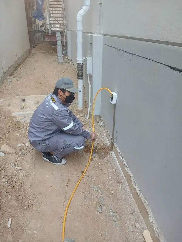 Chemical injection system setup